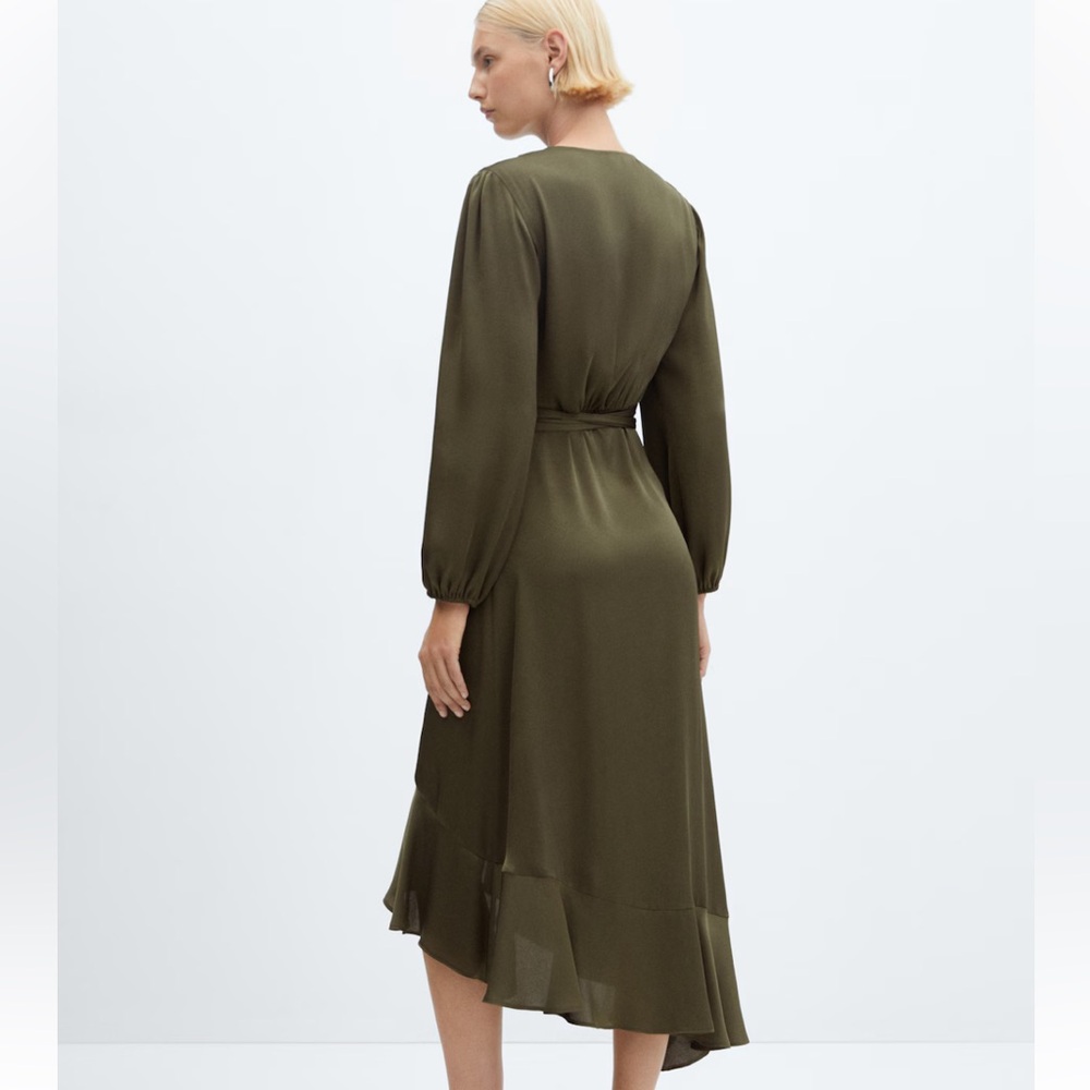 Mango Wrap Dress - Picture 4 of 8